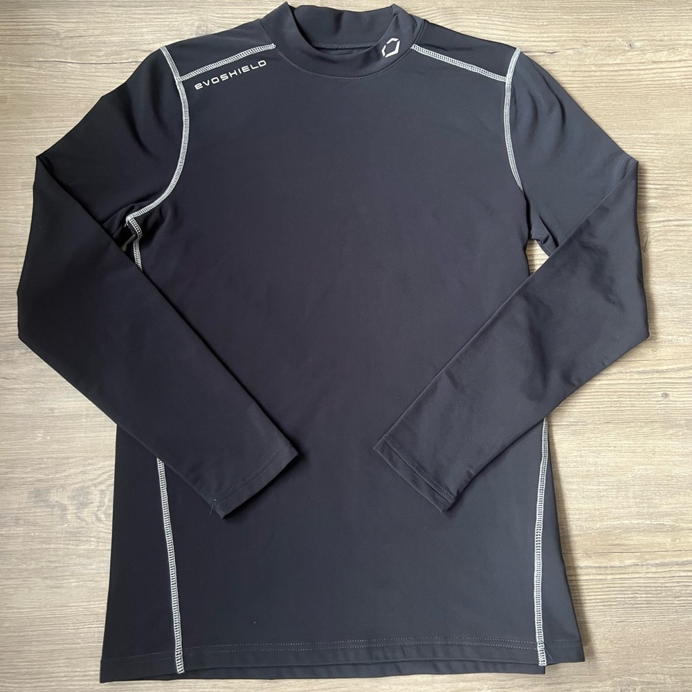 Evoshield Pro-Team Men’s Black Compression Long Sleeve